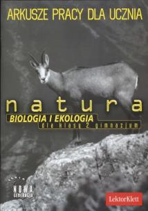 Opakowanie Natura biologia 2 arkusze pracy dla ucznia