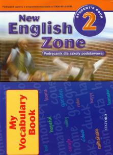 Opakowanie New English Zone 2 Students Book Podręcznik + zeszyt do słówek