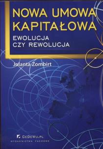 Okładka książki Nowa umowa kapitałowa