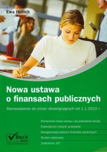 Okładka książki Nowa ustawa o finansach publicznych