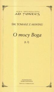Okładka książki O mocy Boga t.1