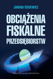 Okładka książki Obciążenia fiskalne przedsiębiorstw
