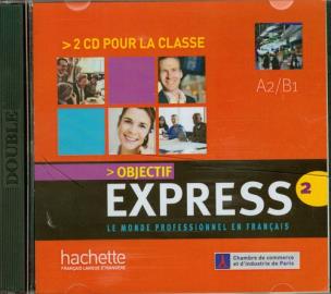 Opakowanie Objectif Express A2/B1 2 płyty CD