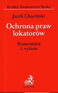 Okładka książki Ochrona praw lokatorów. Komentarz