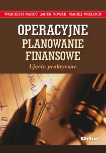 Okładka książki Operacyjne planowanie finansowe