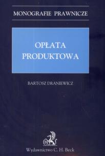 Okładka książki Opłata produktowa