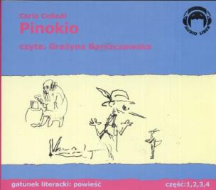 Okładka książki Pinokio 4 Audio CD - Audiobook