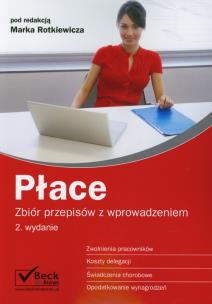 Opakowanie Płace Zbiór przepisów z wprowadzeniem