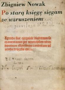 Okładka książki Po starą księgę sięgam ze wzruszeniem