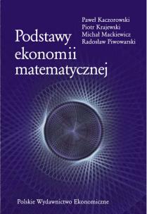 Okładka książki Podstawy ekonomii matematycznej