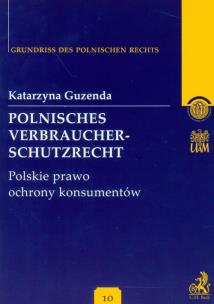 Okładka książki Polnisches verbraucherschultzrecht Polskie prawo ochrony konsumentów