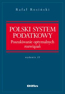 Okładka książki Polski system podatkowy
