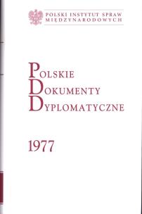 Opakowanie Polskie Dokumenty Dyplomatyczne 1977