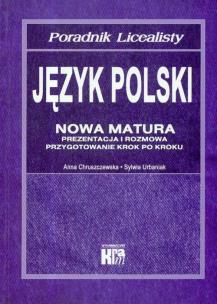 Okładka książki Poradnik LO J. polski - Nowa matura  KRAM