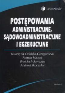 Opakowanie Postępowania administracyjne sądowoadministracyjne i egzekucyjne