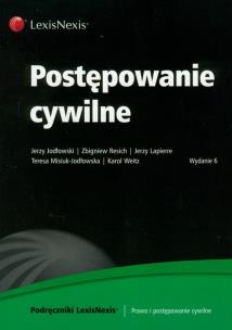 Okładka książki Postępowanie cywilne