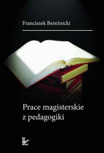 Okładka książki Prace magisterskie z pedagogiki