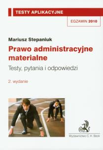 Okładka książki Prawo administracyjne materialne Testy aplikacyjne 9