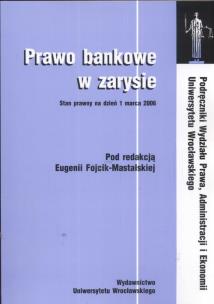 Opakowanie Prawo Bankowe w zarysie