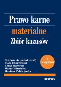 Opakowanie Prawo karne materialne Zbiór kazusów z rozwiązaniami