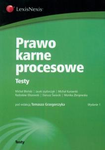 Opakowanie Prawo karne procesowe Testy