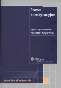 Okładka książki Prawo konstytucyjne
