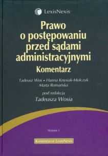 Okładka książki Prawo o postępowaniu przed sądami administracyjnymi
