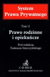 Opakowanie Prawo rodzinne i opiekuńcze tom 11