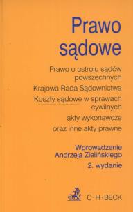 Okładka książki Prawo sądowe