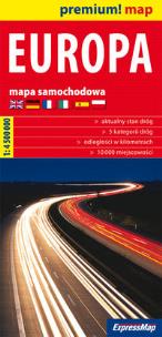 Okładka książki Premium! map Europa 1:4 500 000