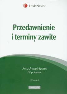 Okładka książki Przedawnienie i terminy zawite