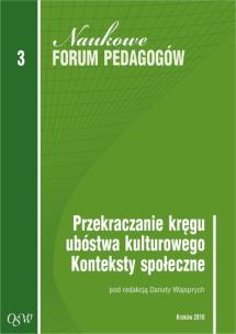Okładka książki Przekraczanie kręgu ubóstwa kulturowego Konteksty społeczne