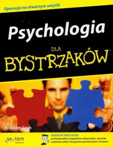 Okładka książki Psychologia dla bystrzaków