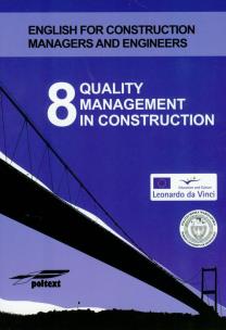 Okładka książki Quality management in construction 8