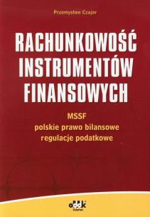 Okładka książki Rachunkowość instrumentów finansowych