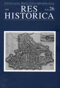 Opakowanie Res Historica tom 26