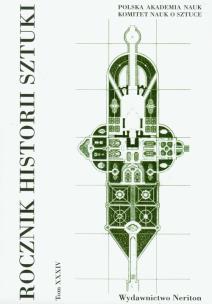 Opakowanie Rocznik Historii Sztuki tom XXXIV