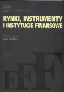 Opakowanie Rynki instrumenty i instytucje finansowe
