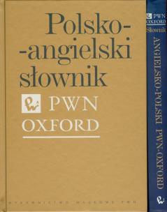 Opakowanie Słownik angielsko polski polsko angielski PWN Oxford tom 1-2