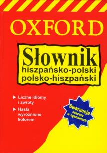Okładka książki Słownik Hisz-Pol-Hiszp Oxford DELTA