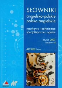 Opakowanie Słowniki angielsko-polskie polsko-angielskie naukowo-techniczne specjalistyczne i ogólne