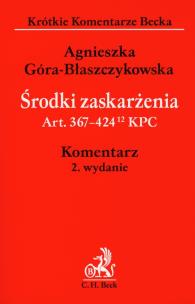 Okładka książki Środki zaskarżenia
