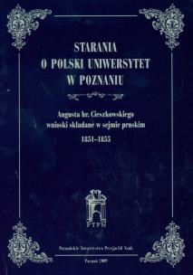 Opakowanie Starania o Polski Uniwersytet w Poznaniu