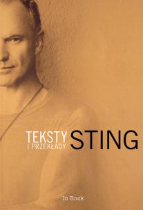Okładka książki Sting teksty i przekłady