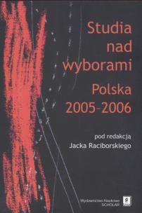 Opakowanie Studia nad wyborami Polska 2005 - 2006