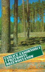 Okładka książki Tablice zasobności i przyrostu drzewostanów