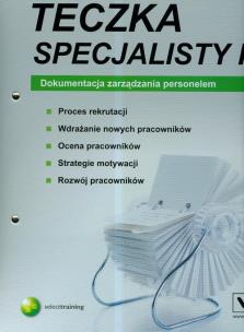 Opakowanie Teczka specjalisty Dokumentacja zarządzania personelem z płytą CD