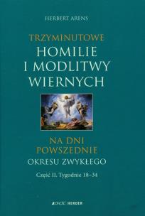 Okładka książki Trzyminutowe homilie i modlitwy wiernych na dni powszednie okresu zwykłego część 2