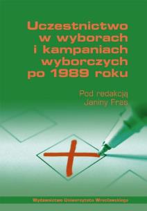 Opakowanie Uczestnictwo w wyborach i kampaniach wyborczych po 1989 roku