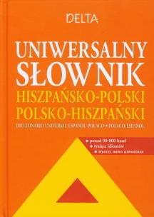 Okładka książki Uniwersalny Słownik Hisz-Pol-Hisz  DELTA